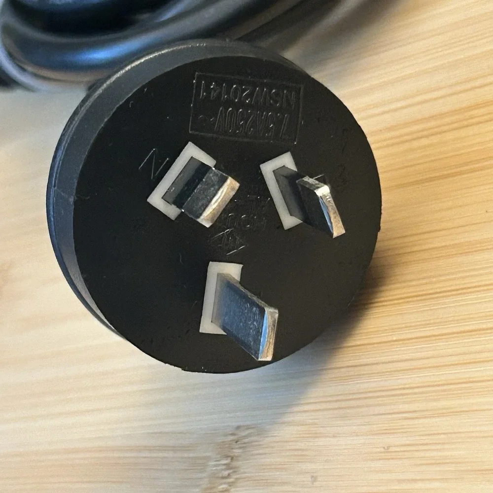 Type I AUS NZ China Plug to IEC C13 Female Power Cord 7.5A 250V NSW VDE OVE IEC